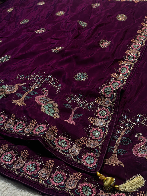 H.O Silk Saree – Elegant Traditional Look