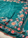 Elegant Crab Silk Saree with Rich Texture Finish