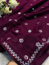 Elegant Chiffon Saree with Lightweight Flowy Fabric