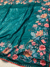Elegant Crab Silk Saree with Rich Texture Finish