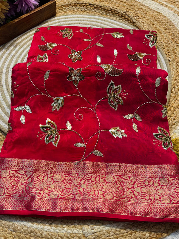 H.O Silk Saree – Elegant Traditional Look