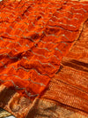 Elegant H.O Silk Saree with Rich Pallu & Designer Blouse