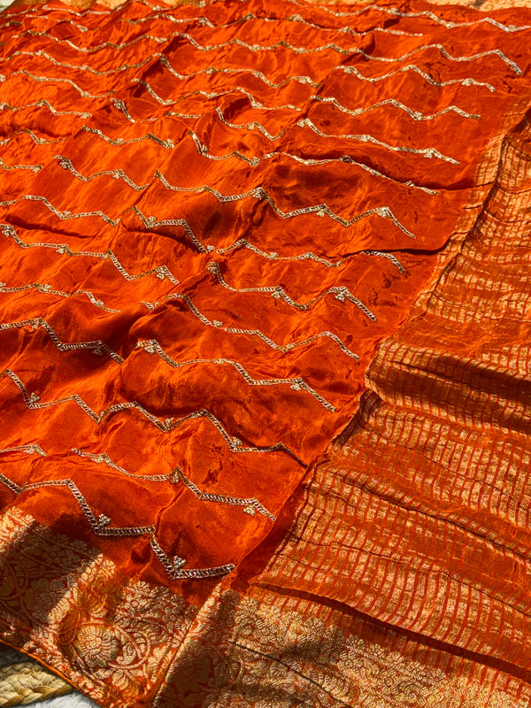 Elegant H.O Silk Saree with Rich Pallu & Designer Blouse