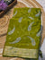 Elegant Chinon Saree with Soft Flow & Rich Finish
