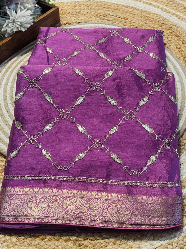 Chinon Saree – Timeless Elegance in Every Drape