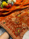 Exclusive Designer Silk Saree with Detailed Pallu & Modern Traditional Fusion Style