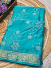 Elegant Chinon Saree with Soft Flow & Rich Finish