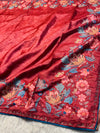 Elegant Crab Silk Saree with Rich Texture Finish