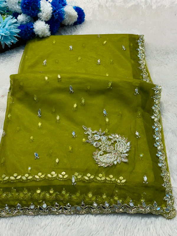 Premium Elegant Net Saree for Special Occasions