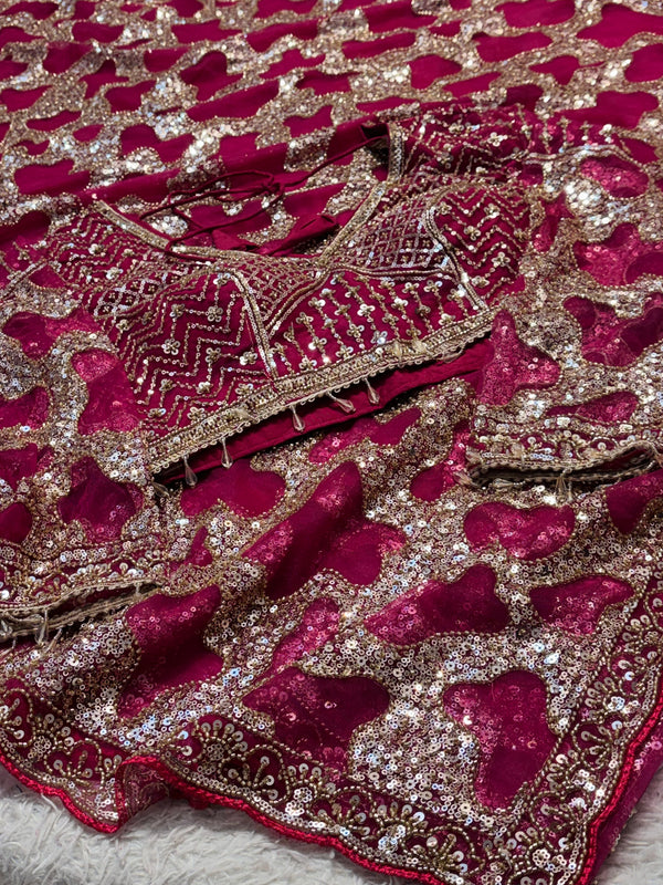 Elegant Net Saree Ready Made Blouse with Designer Finish
