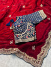 Designer Saree with Ready-Made Blouse – Party Wear Elegant Saree Collection