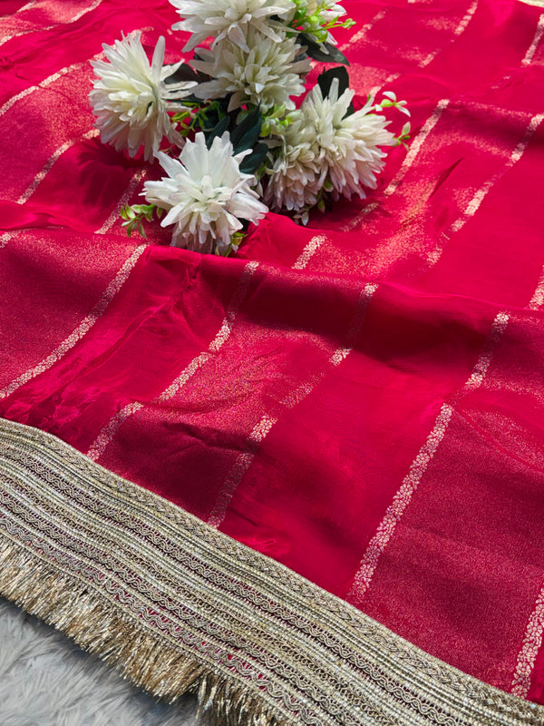 Premium Soft Silk Saree with Designer Finish