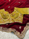 Designer Saree with Ready-Made Blouse – Party Wear Elegant Saree Collection