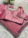 Frendy Silk Saree with Ready-Made Blouse – Elegant Party Wear Collection