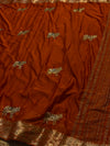 PremiumChinon Saree with Elegant Fall & Soft Finish