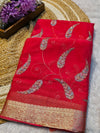 Elegant Lightweight Chiffon Saree with Graceful Flow