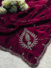 Frendy Silk Saree with Elegant Embroidery Work – Party Wear Designer Saree