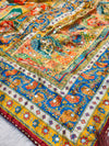 Premium Crab Silk Saree with Designer Ready-Made Blouse