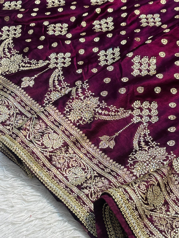 Elegant Dupatta Silk Saree with Graceful Drape