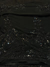 Elegant Black Saree with Designer Blouse – Party Wear & Wedding Collection