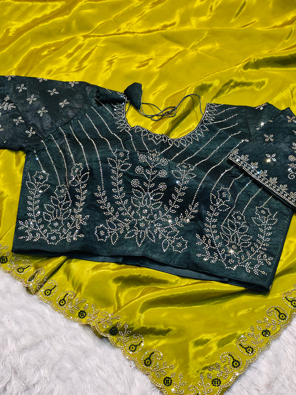 Premium Soft Silk Saree with Ready-to-Wear Blouse