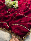 Frendy Silk Saree with Designer Blouse – Soft & Elegant Party Wear