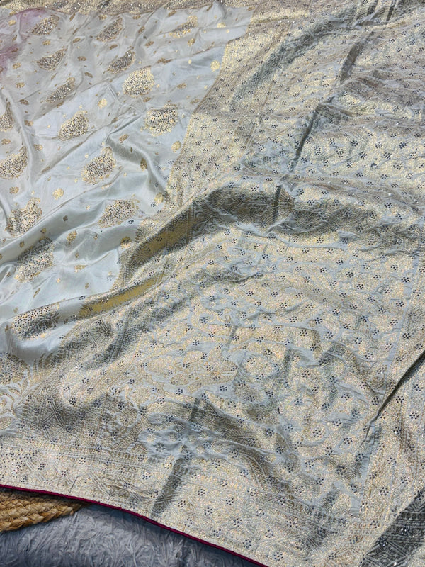 Designer Party Wear Silk Saree with Elegant Finish