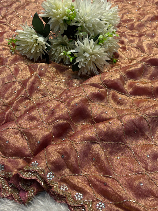 Elegant Frendy Silk Saree with Designer Blouse – Premium Party Wear