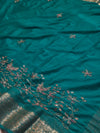 Elegant Soft Chiffon Saree with Matching Blouse – Lightweight & Graceful