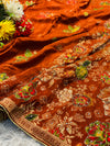 Exclusive Designer Silk Saree with Detailed Pallu & Modern Traditional Fusion Style