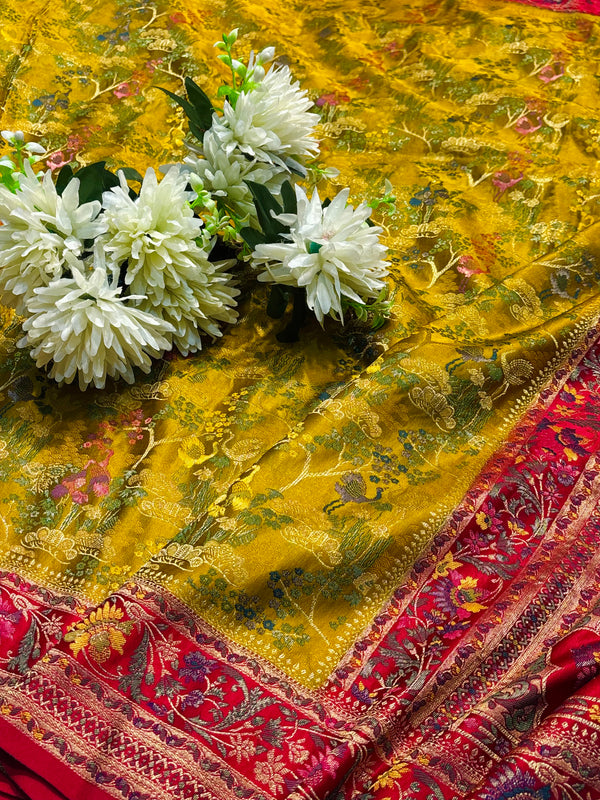 Premium Silk Saree with Blouse Piece – Elegant Designer Party Wear