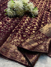 Traditional Woven Border Soft Silk Saree With Blouse Piece