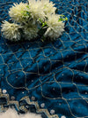 Elegant Frendy Silk Saree with Designer Blouse – Premium Party Wear