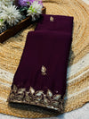 Semi Chiffon Saree with Elegant Look