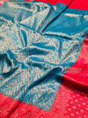 Elegant Soft Silk Saree with Designer Blouse Piece