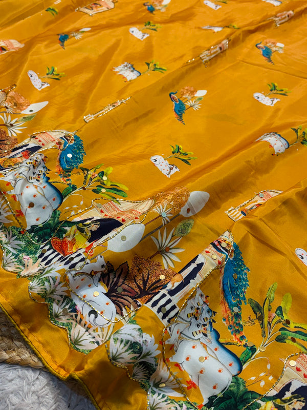 Elegant Designer Saree with Premium Fabric & Stylish Blouse Piece