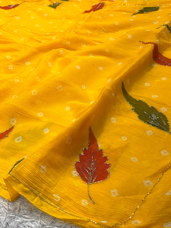 ElegantChiffon Saree with Soft Flow & Lightweight Drape