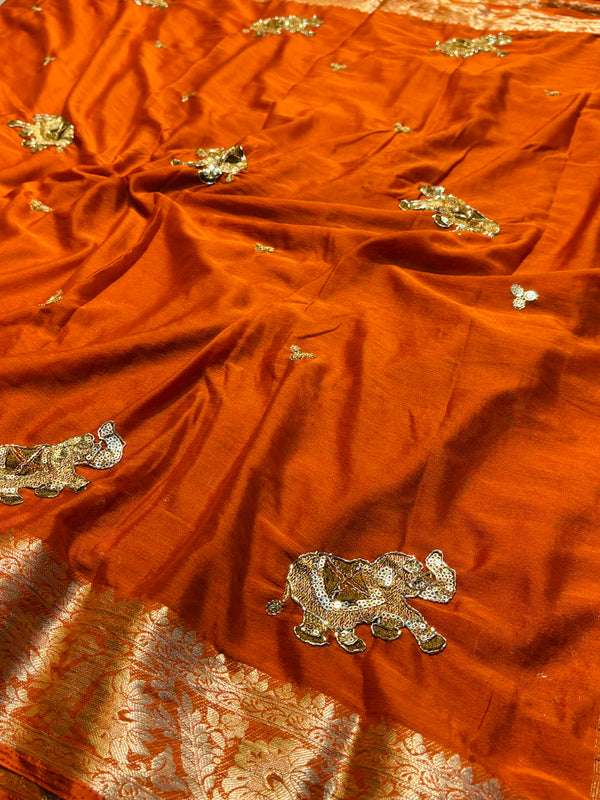 Elegant Chiffon Saree with Designer Work – Lightweight & Party Wear Collection
