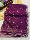 Premium Soft Net Saree with Heavy Sequence Work & Designer Blouse