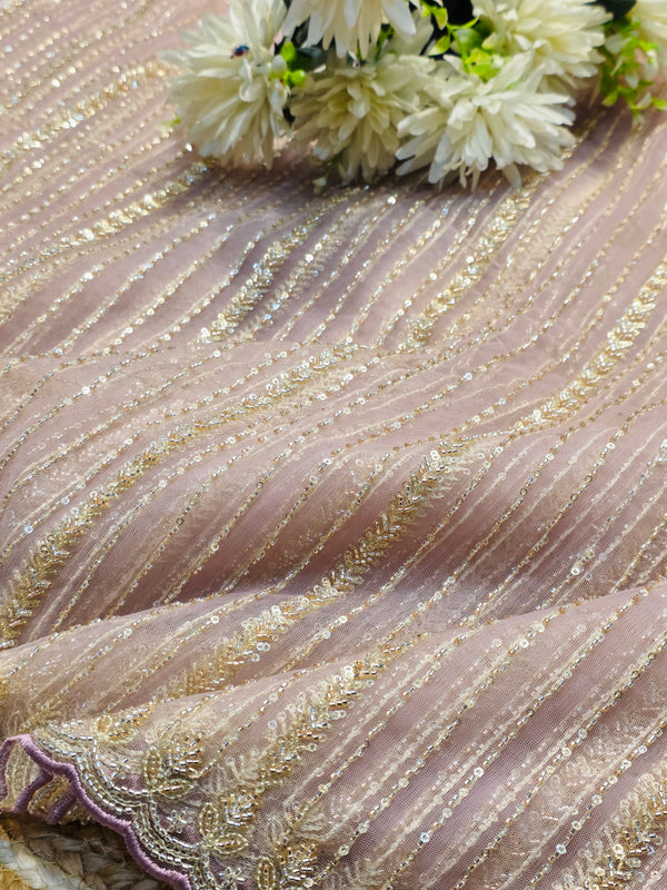 Premium Soft Net Saree with Heavy Work Blouse – Wedding Special