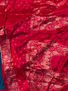 Elegant Kashmiri Silk Saree with Traditional Handwoven Design