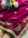 Soft Flowy Chiffon Saree for Daily & Party Wear
