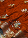 Premium Plain Chiffon Saree with Elegant Fall & Soft Finish