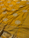 Designer Embroidered Saree with Elegant Border & Rich Pallu
