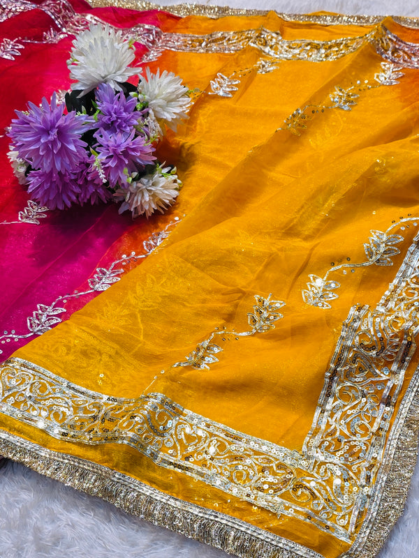 Premium Semi Chiffon Saree – Soft, Stylish & Party Ready