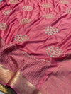 Designer Embroidered Saree with Elegant Border & Rich Pallu