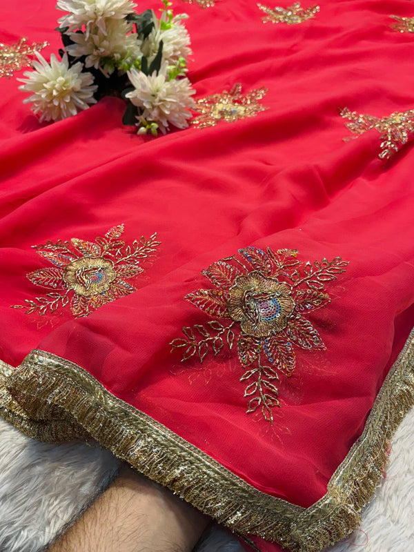 Soft Chiffon Saree – Trendy & Elegant Ethnic Wear