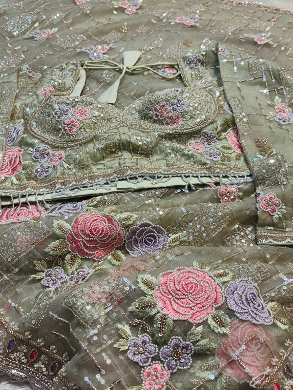 Designer Saree with Ready-Made Blouse