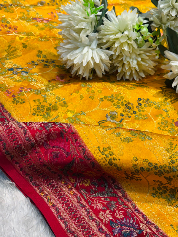 Premium Silk Saree with Blouse Piece – Elegant Designer Party Wear