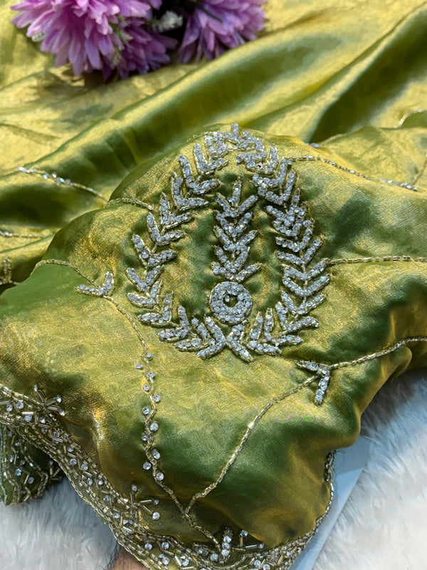 Frendy Silk Saree with Elegant Weaving & Designer Border